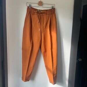 United Colors of Benetton: Yarn dyed trousers with drawstring